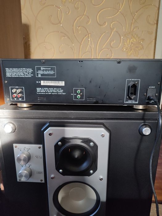 Кассетная дека Sherwood DS-3010С.
