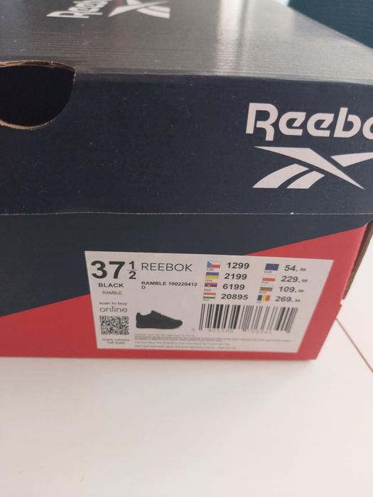 Sprzedam buty reebok 37 1/2