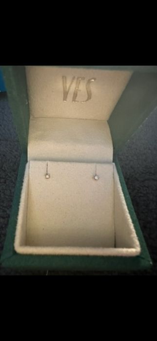 Kolczyki yes złote z diamentami