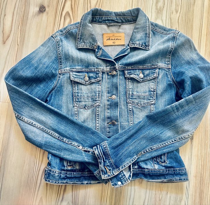 Damska kurtka jeansowa Lindex L/40