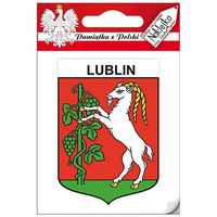Naklejka pojedyncza herb Lublin