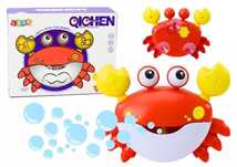 Maszyna do baniek mydlanych Krab czerwony. Leantoys