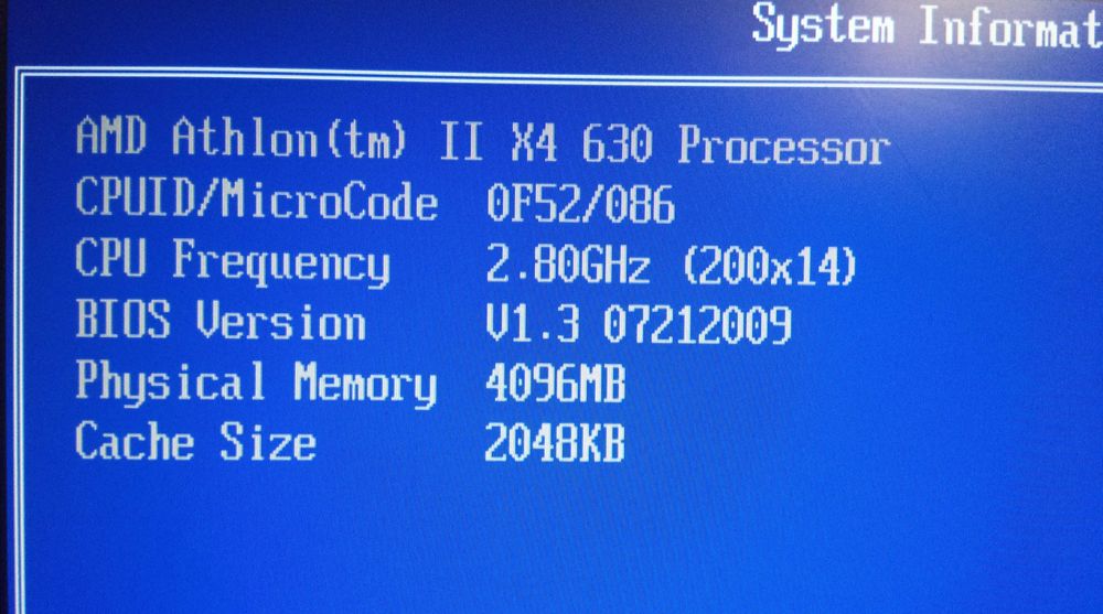 Комплект Процеcор Athlon 630 + Мат. плата MSI 770-C45 + ОЗП 4 ГБ