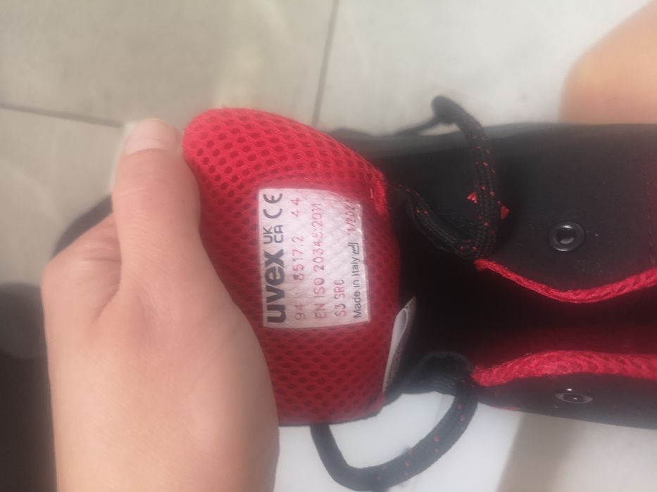 Buty robocze uvex  1 x-tended support r. 44
