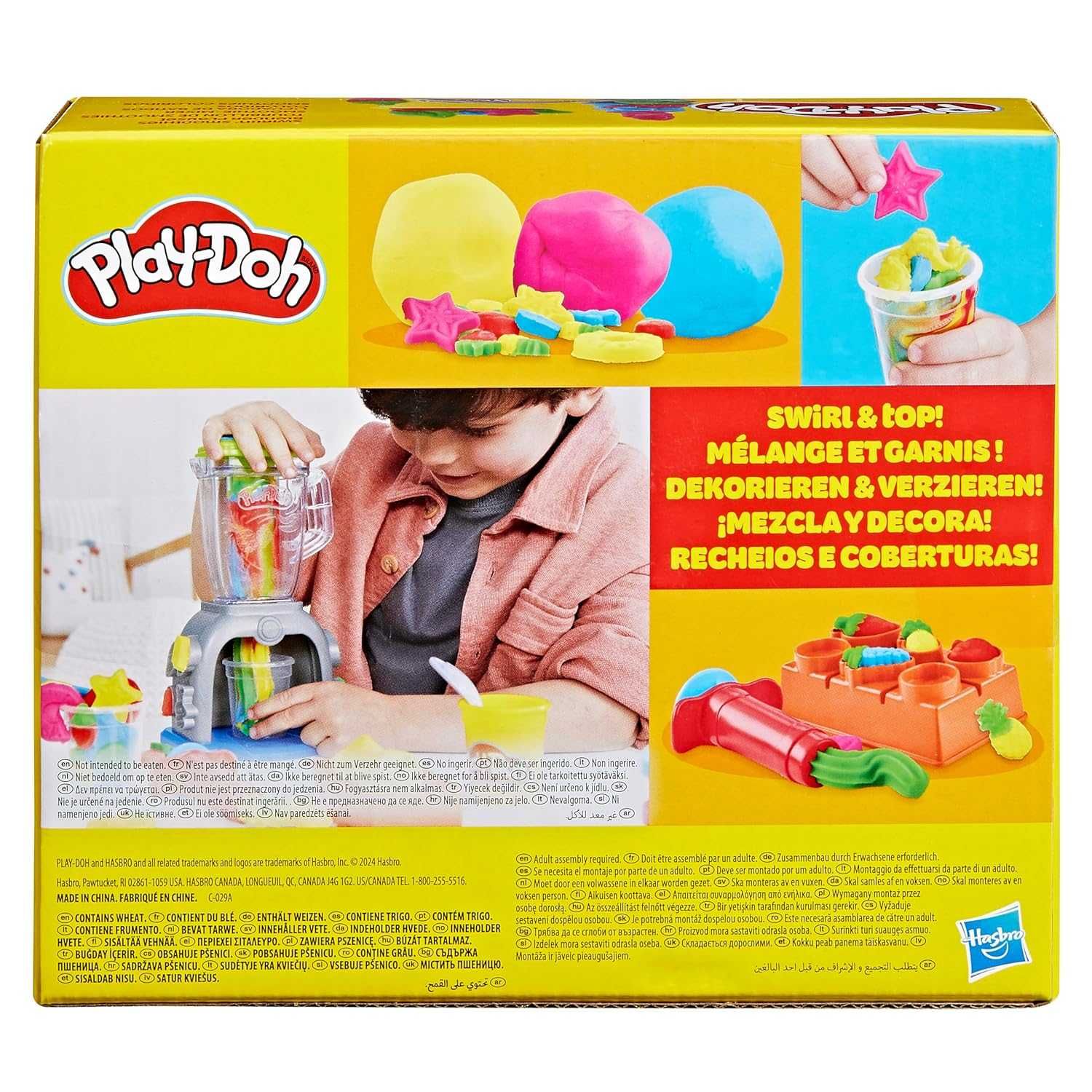 ОРИГИНАЛ! Набор Плей До Блендер та смузі Play-Doh Swirlin' Smoothies