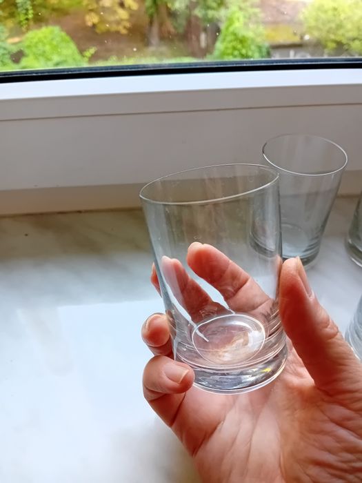 Szklanki małe literatki. 150 ml. Nowe.
