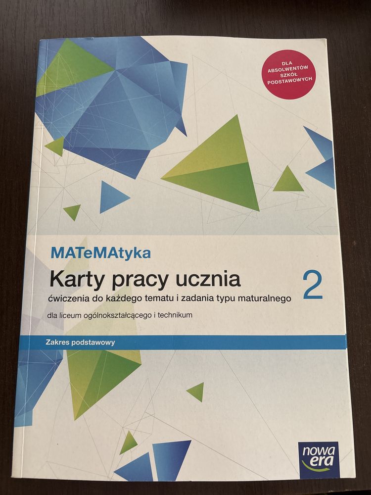 Matematyka 2 Karty pracy ucznia podstawa