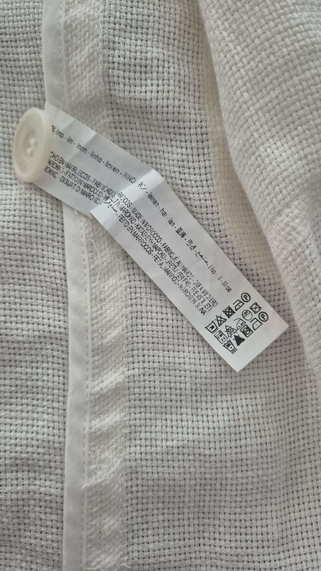 Żakiet lniany Zara XS