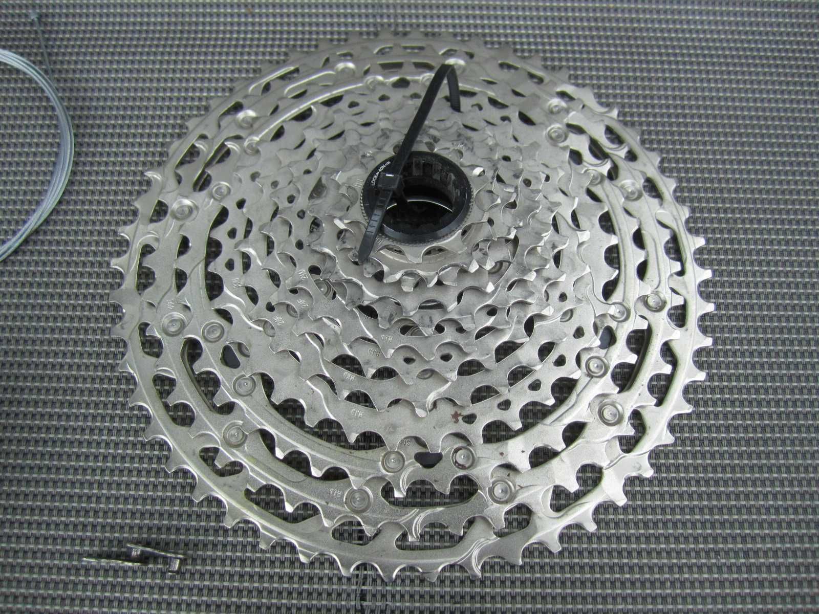 Napęd 1x12 Shimano Deore manetka kaseta przerzutka 12s grupa mtb