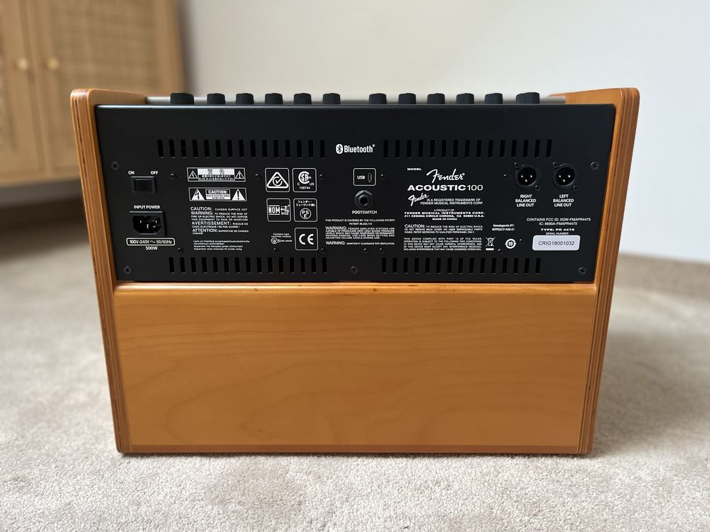 Wzmacniacz gitarowy fender acoustic 100