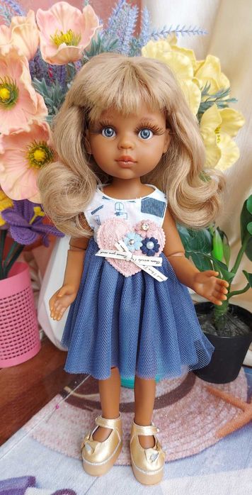 Нова лялька в коробці шарнірна Паола Рейна, Іспанія Paola Reina, одяг