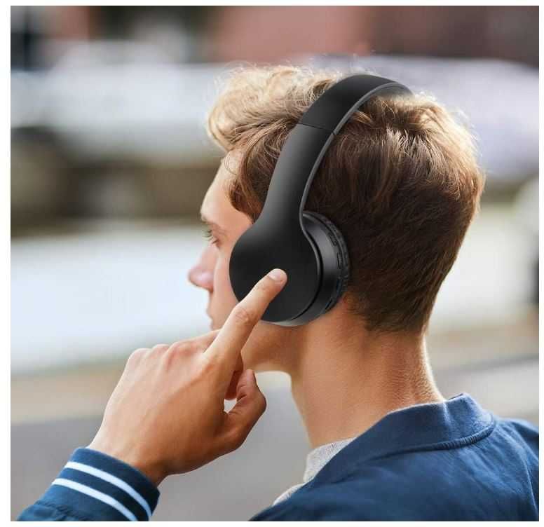 Bezprzewodowe słuchawki Bluetooth 5.3 Lobkin, do 16h pracy na baterii