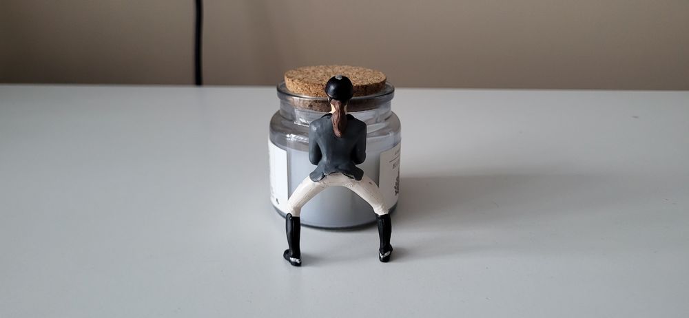 Schleich jeździec dżokejka figurka model wycofany