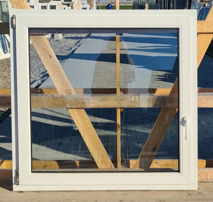 OKNA KacprzaK 124X120 OKNO Używane Plastikowe PCV Lider Okna OLX