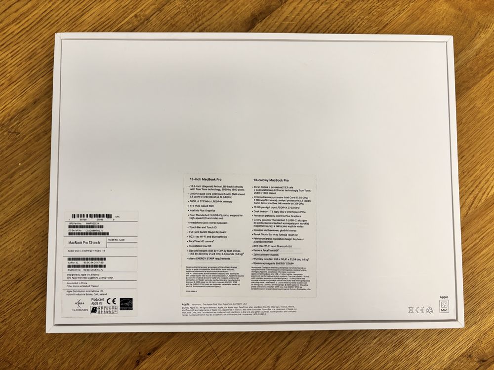 MacBook Pro 13 cali