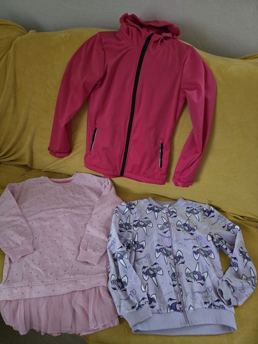 Paka ubranek dla dziewczynki 134