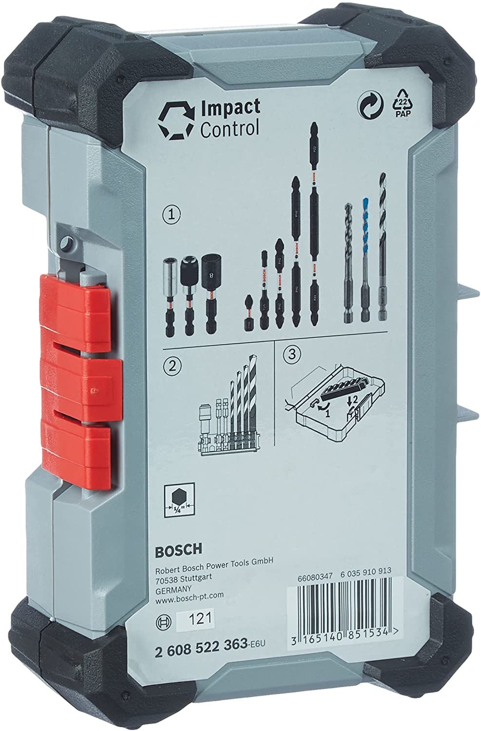Bosch Impact Pudełko Pojemnik Box 16X10X4 5Cm