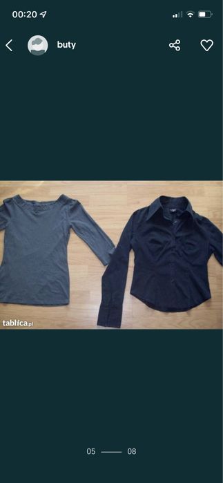 Zestaw paka odzieży damskiej roz .S/M + buty NIKE roz. 38