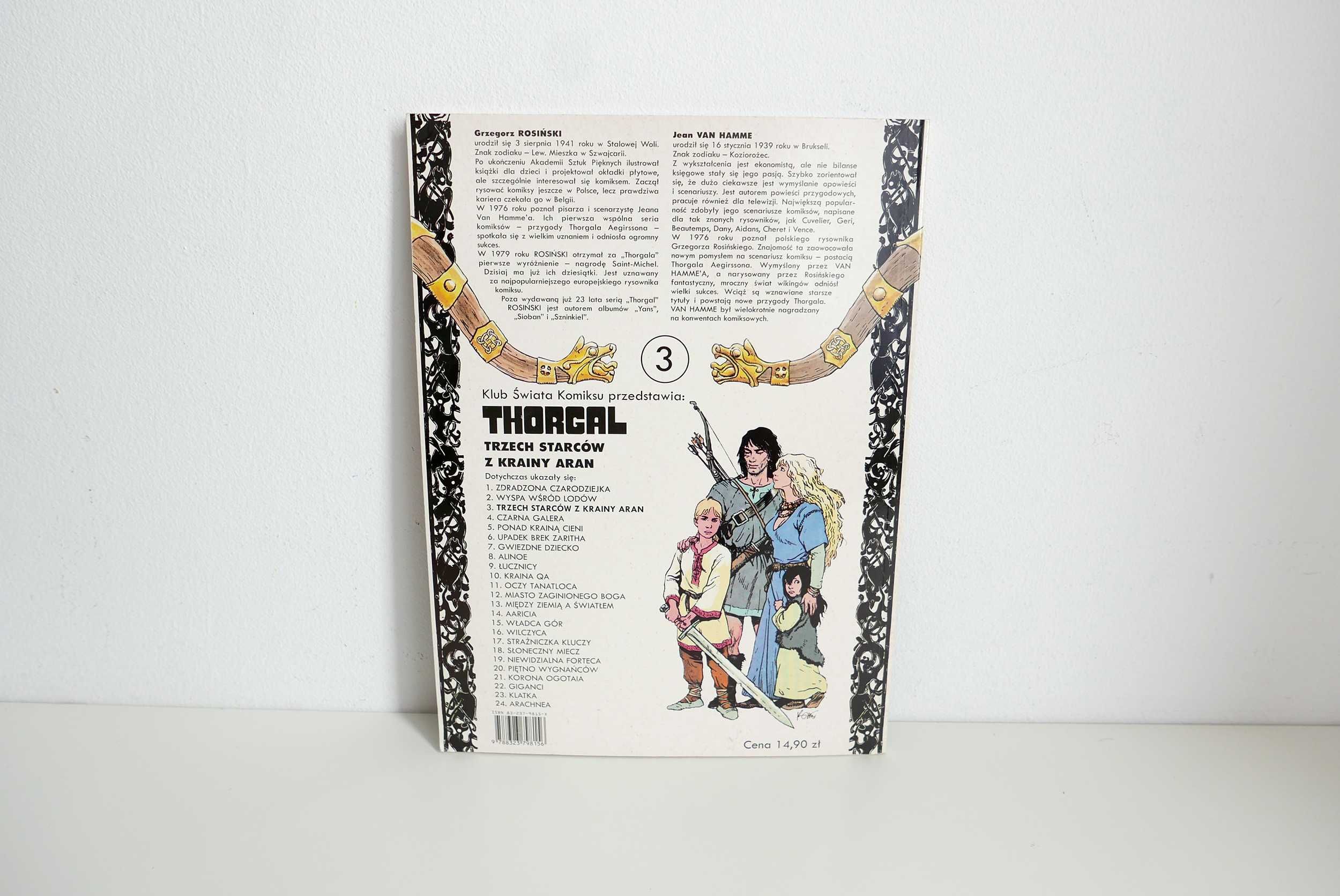Thorgal - Trzech starców z krainy Aran / oprawa miękka