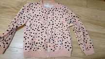Bluza welurowa dla dziewczynki