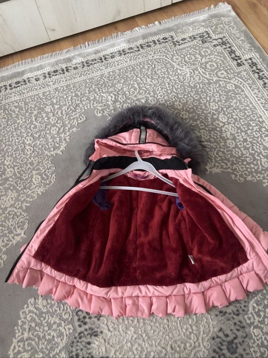 Пальто зимнее на девочку