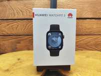 Smartwatch HUAWEI Watch Fit 3 43mm Czarny AMOLED BT GPS Nowy Gwarancja