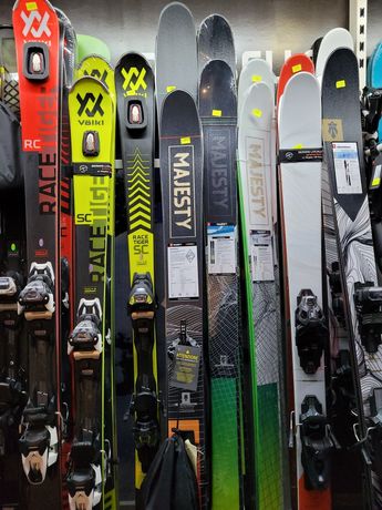 Zestaw skiturowy Majesty Supertour narty, wiązania i foki 154