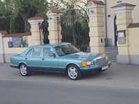 Auto do ślubu Mercedes W126 560SEL
