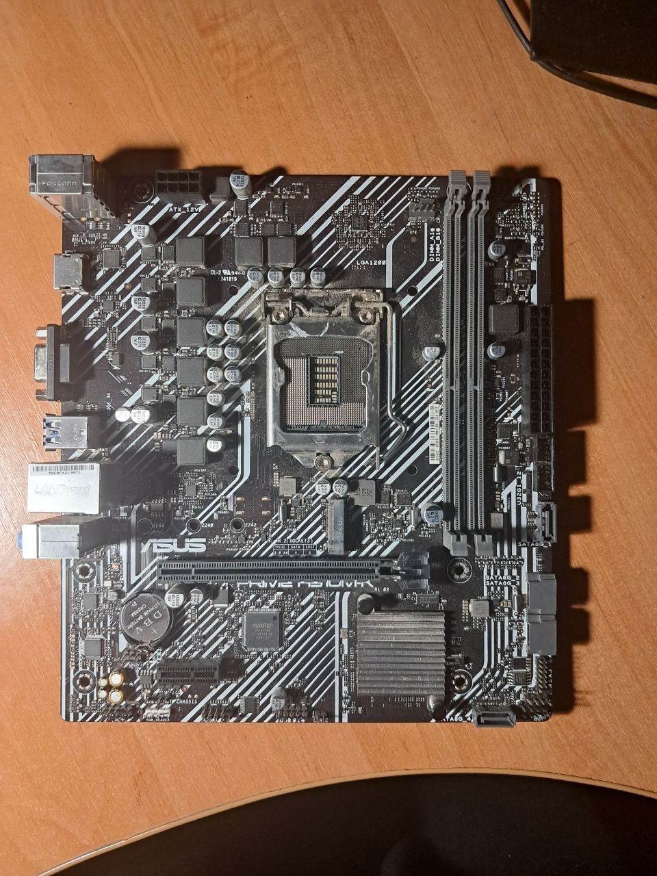Комплект Материнська плата Asus Prime H510-k, процесор intel core i3-1