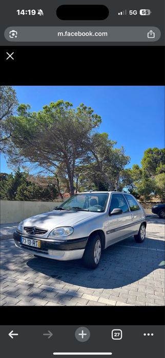 saxo 1.1 gasolina (ler descricao)