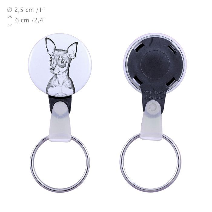 Rosyjski toy brelok z psem mały Art-Dog