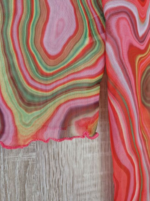 Bluzka crop top krótka