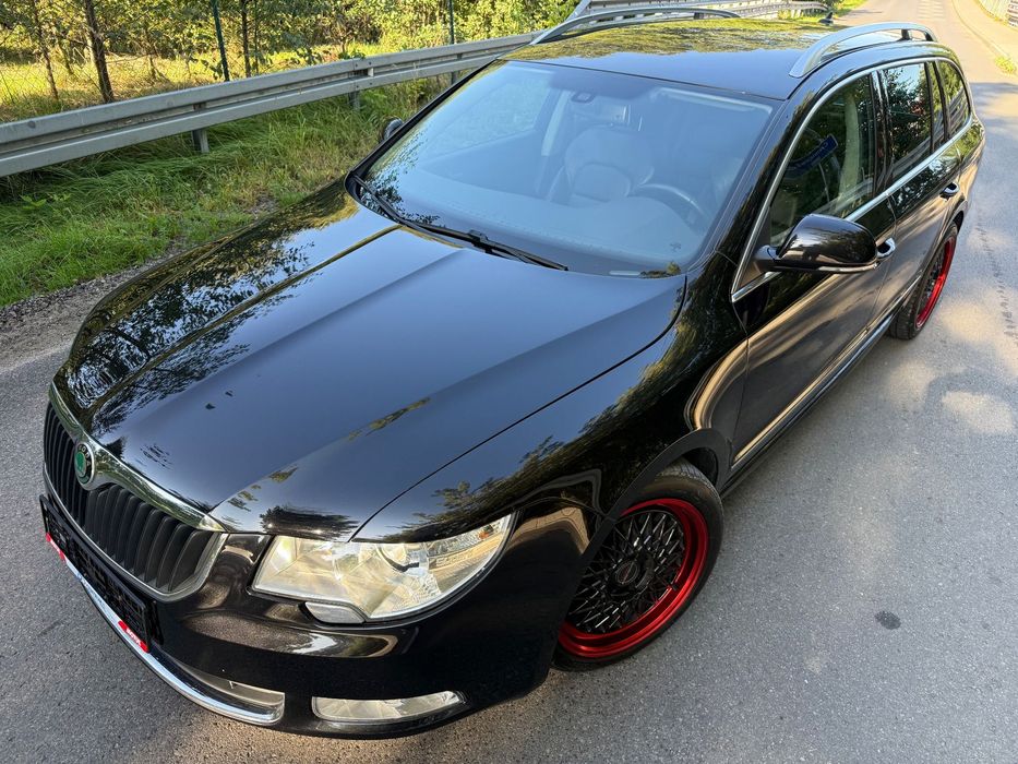 Skoda Superb 3.6i 4x4 DSG Skóry/BiXenon/ElKlapa/Borbet WzorowyStan Opłacony Niemcy