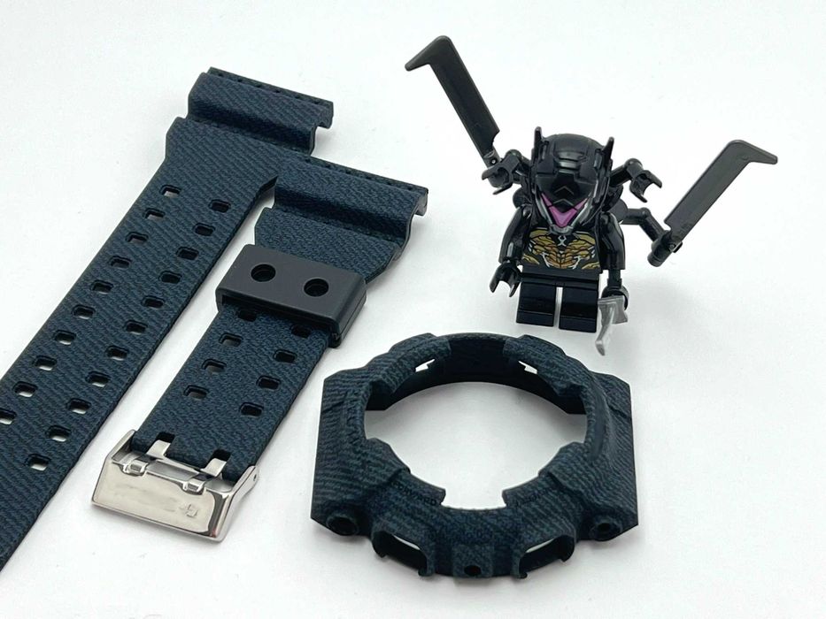 Bezel pasek Casio G-SHOCK GA-100 GA-110 GA-120 GD-100 GLS JEANS-DARK