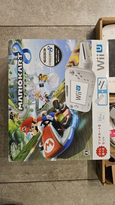 Wiiu 32gb limitowany box Mario kart 8. Softmod Tiramisu/Aroma. 2 gry