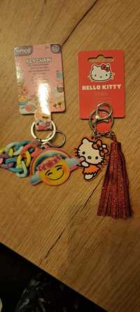 2 Nowe breloczki Hello Kitty i Keychain