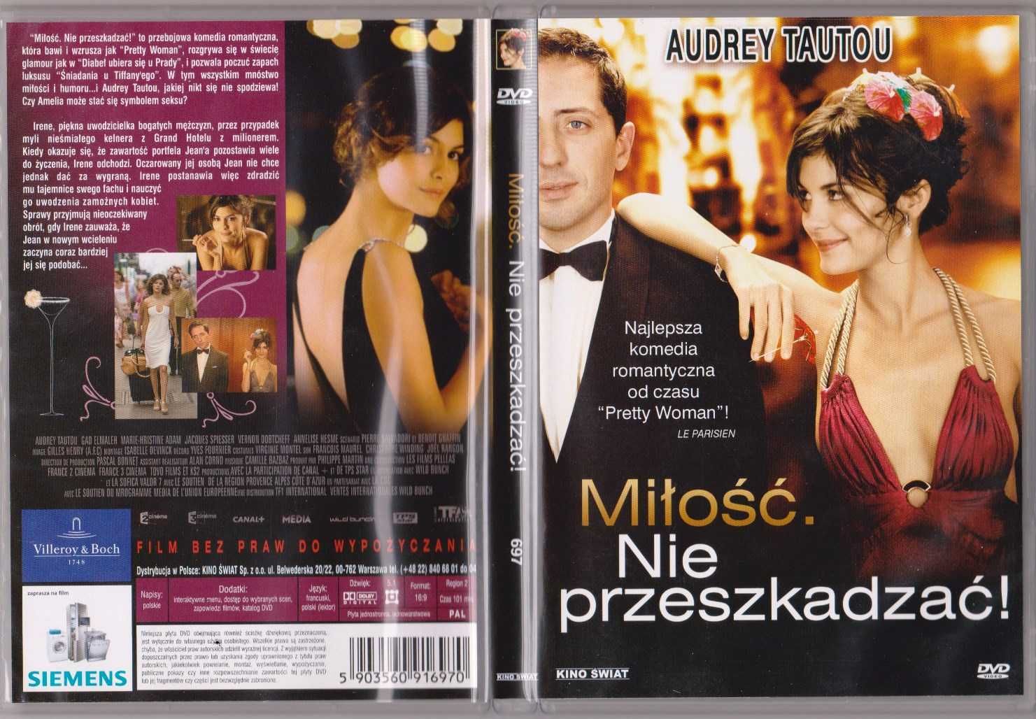 Osiem filmów DVD: Maybe Baby, Licencja na miłość, Ślubne wojny...