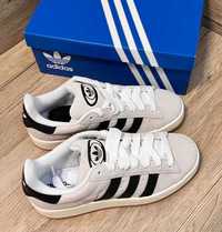 Adidas Campus 00s Crystal White Coral Black 38.5