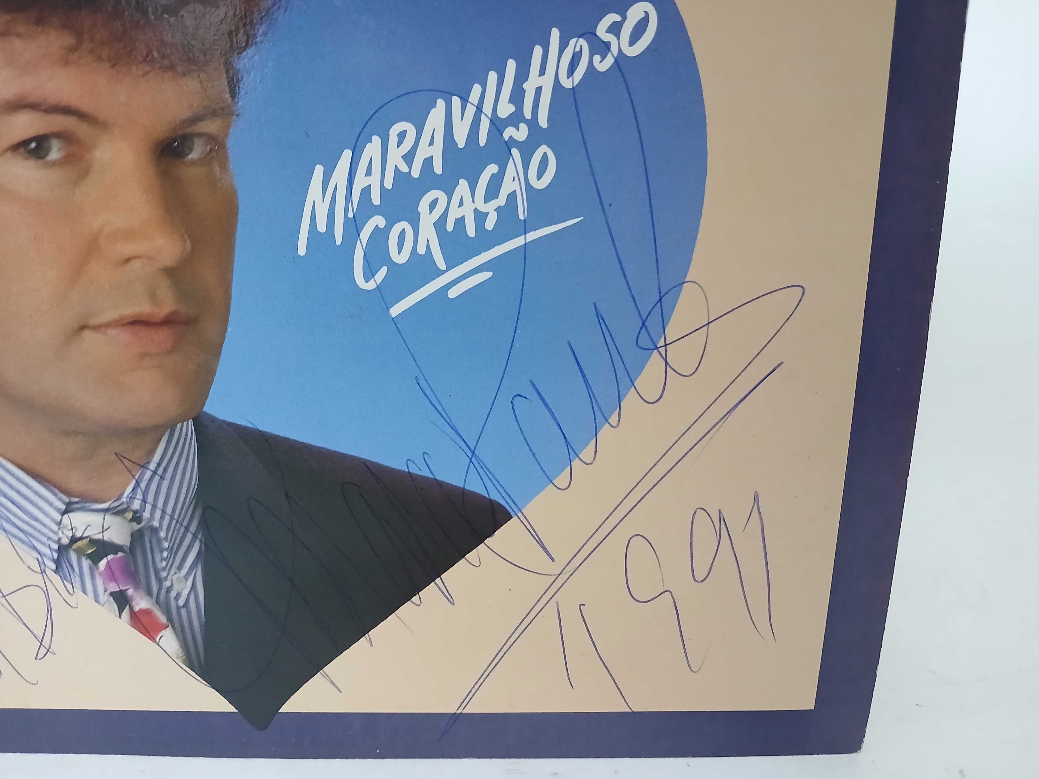 Disco Vinil duplo -Lp- Marco Paulo - Maravilhoso Coração - Autografado