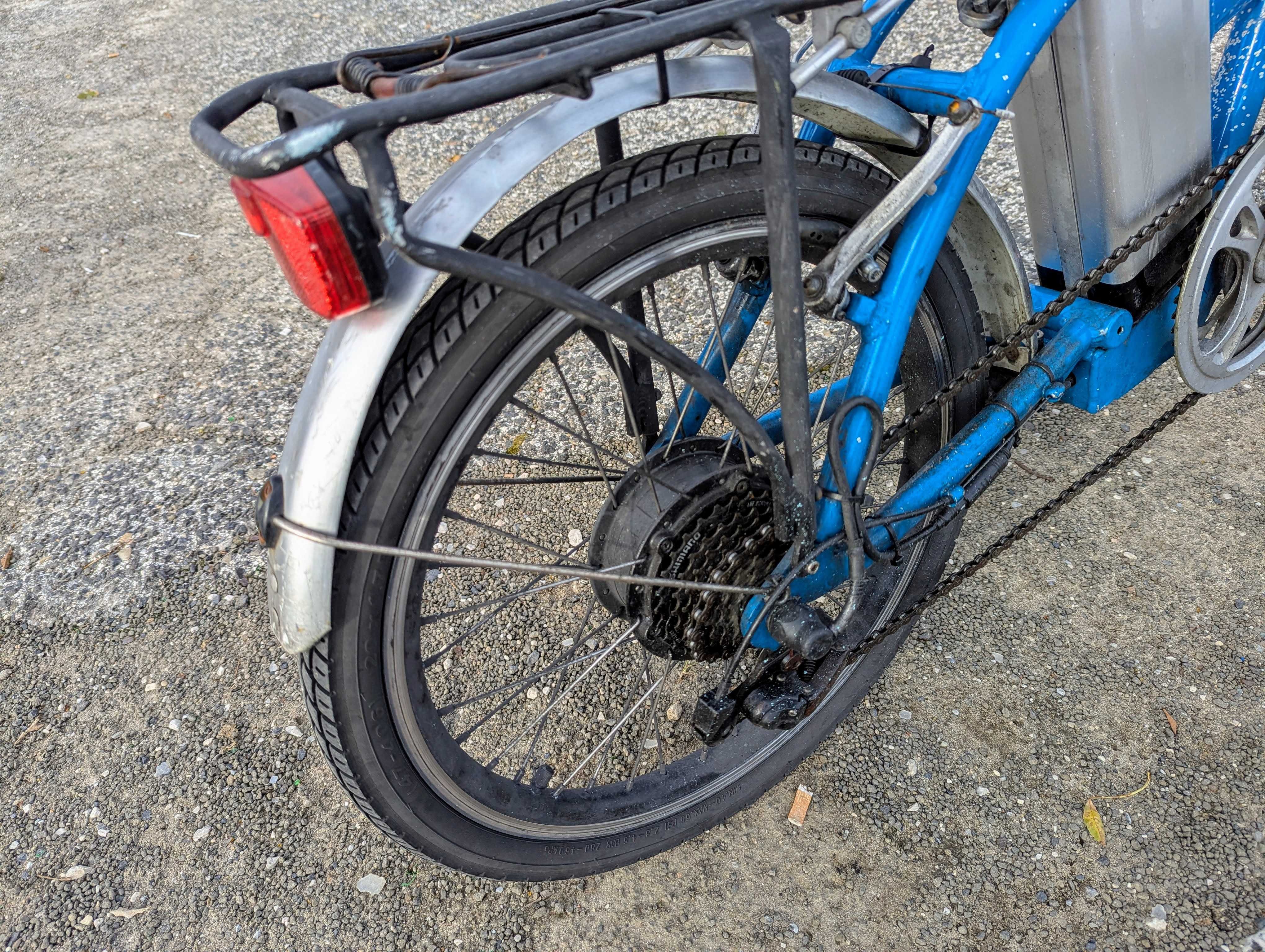 Vendo: Bicicleta Elétrica BAOGT 500W – Dobrável, 36V, 15Ah