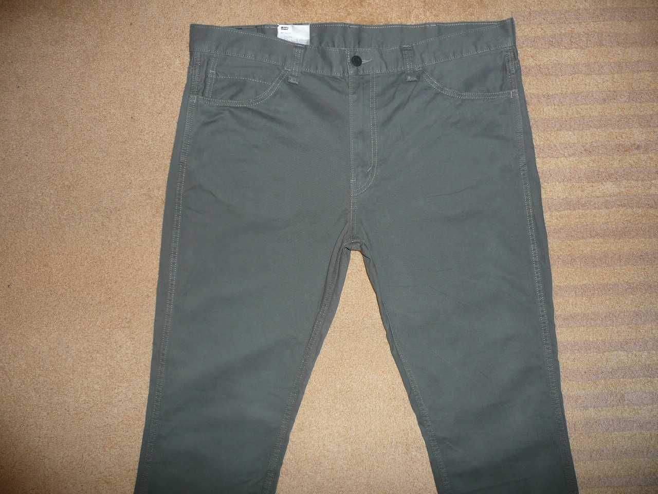 NOWE spodnie dżinsy LEVIS 511 W40/L32=52/108cm jeansy LINE 8