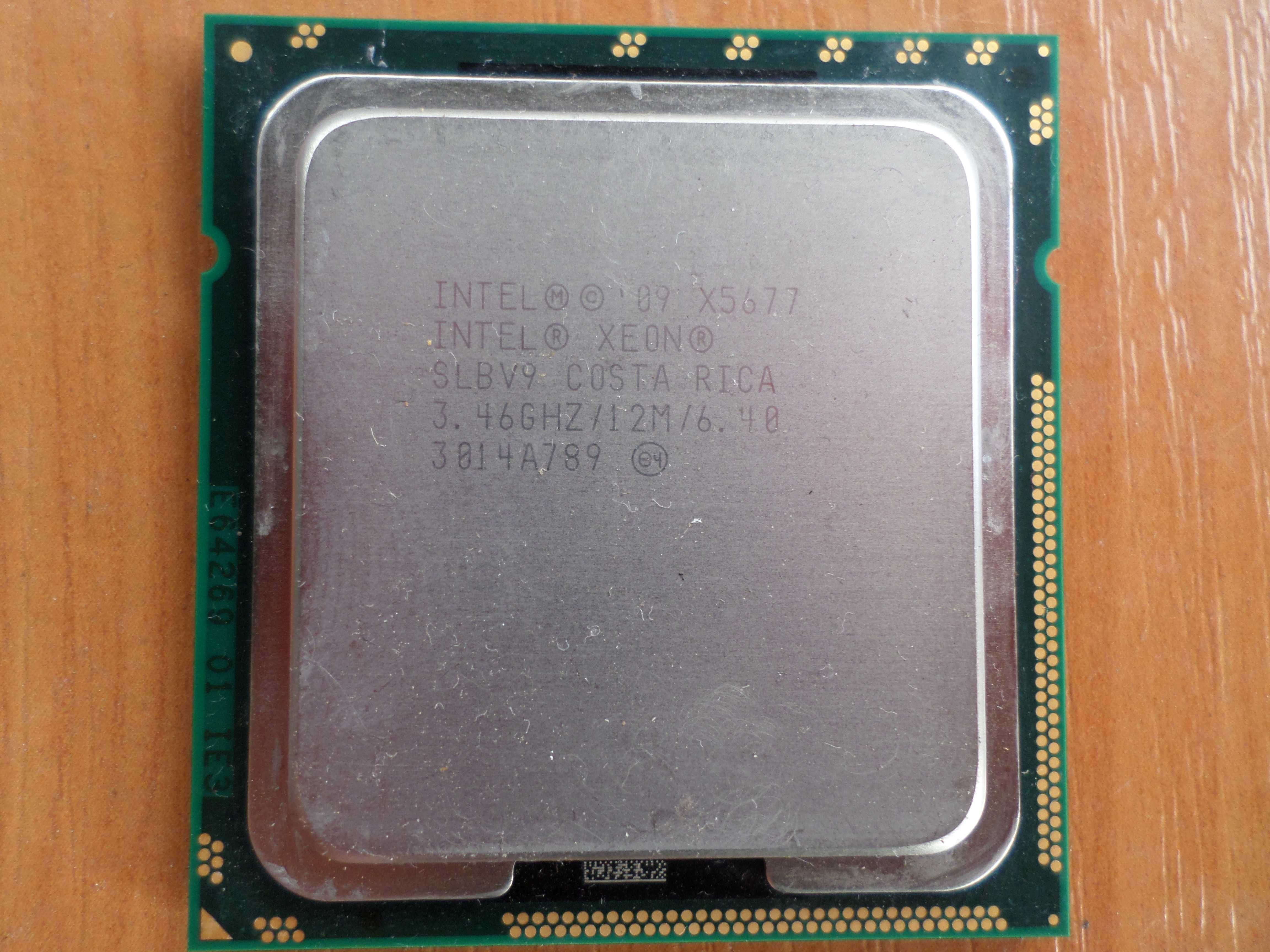 процессор высокой частоты на  LGA1366 .   Xeon X5677 . 3.46-3.73 GHz