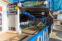 Snack Bar pronto a funcionar localizado a 250 mts da praia