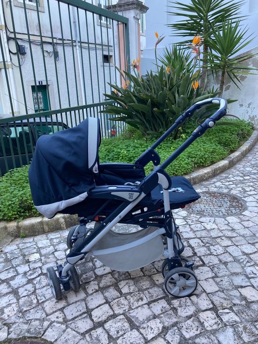 Carrinho de bebé Pré Natal - Conjunto TRIO - Carinho + Ovo + Alcofa