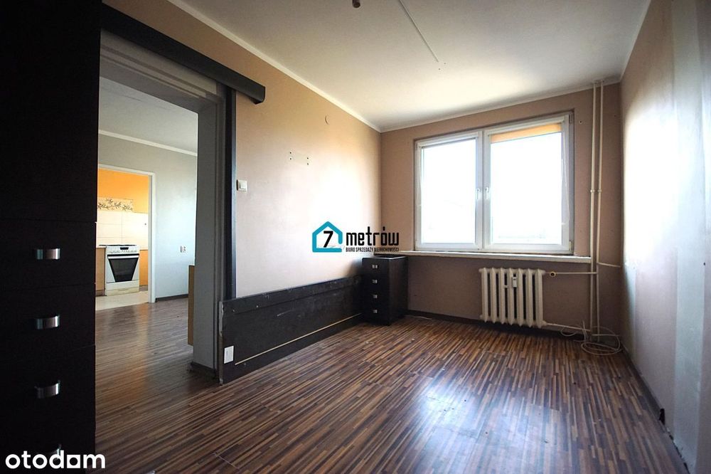 Centrum - przestronne, dwupokojowe, niski czynsz