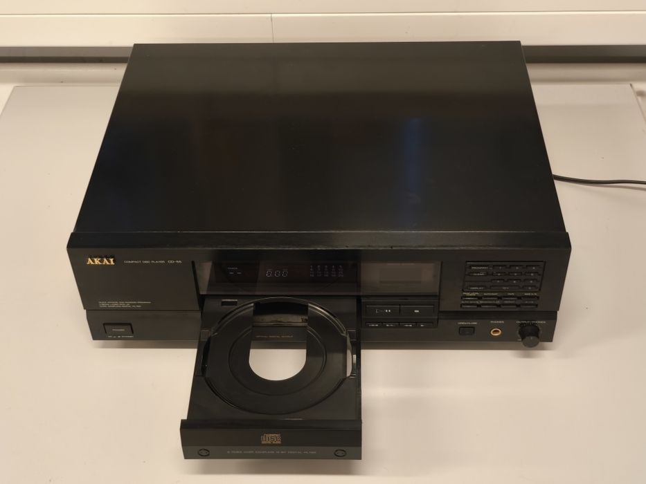 CD плеєр Akai CD-55 ! 2 ЦАПи AD1856N ! Зроблений у Японії !