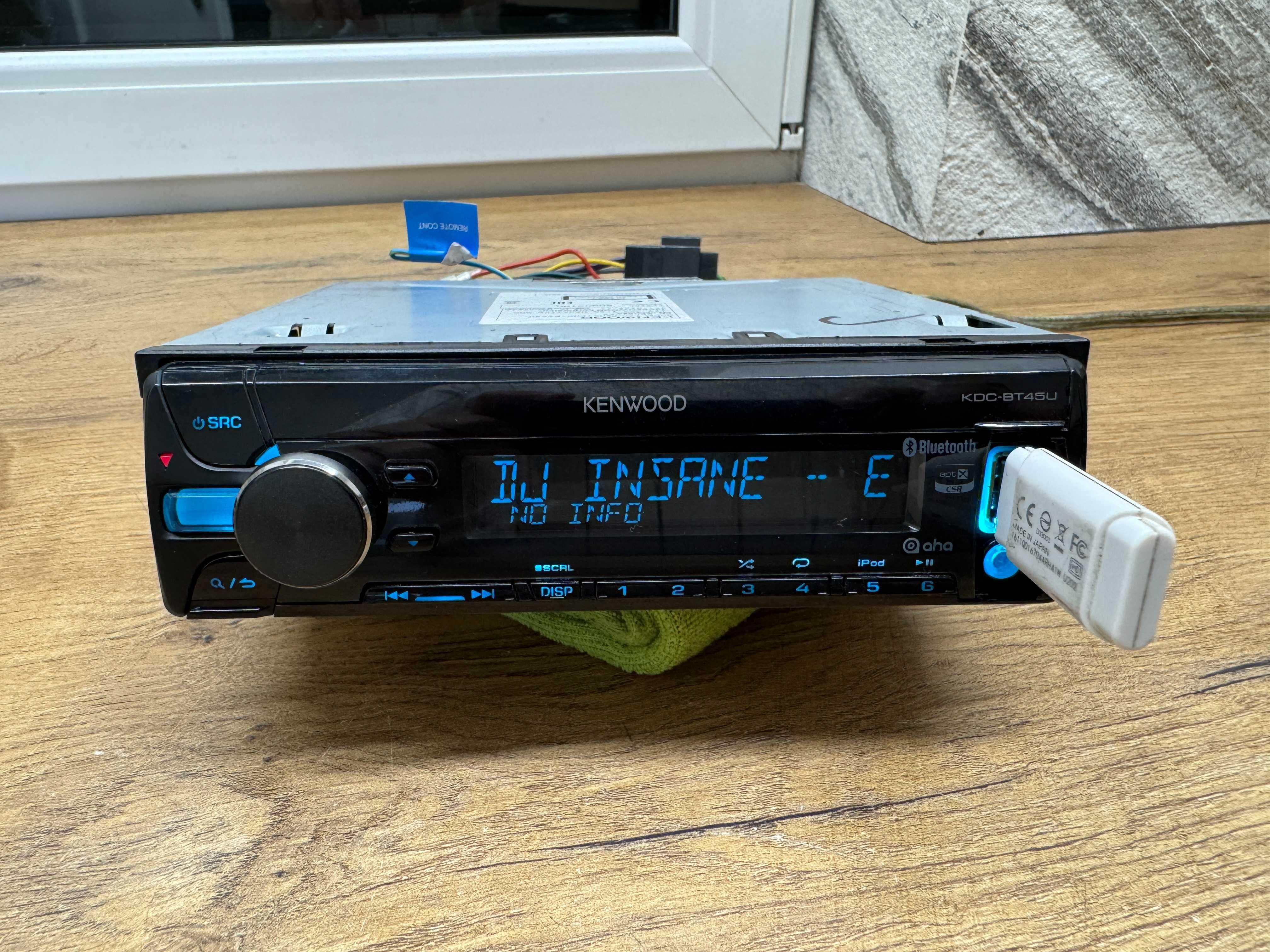 Radio samochodowe Kenwood KDC-BT45U