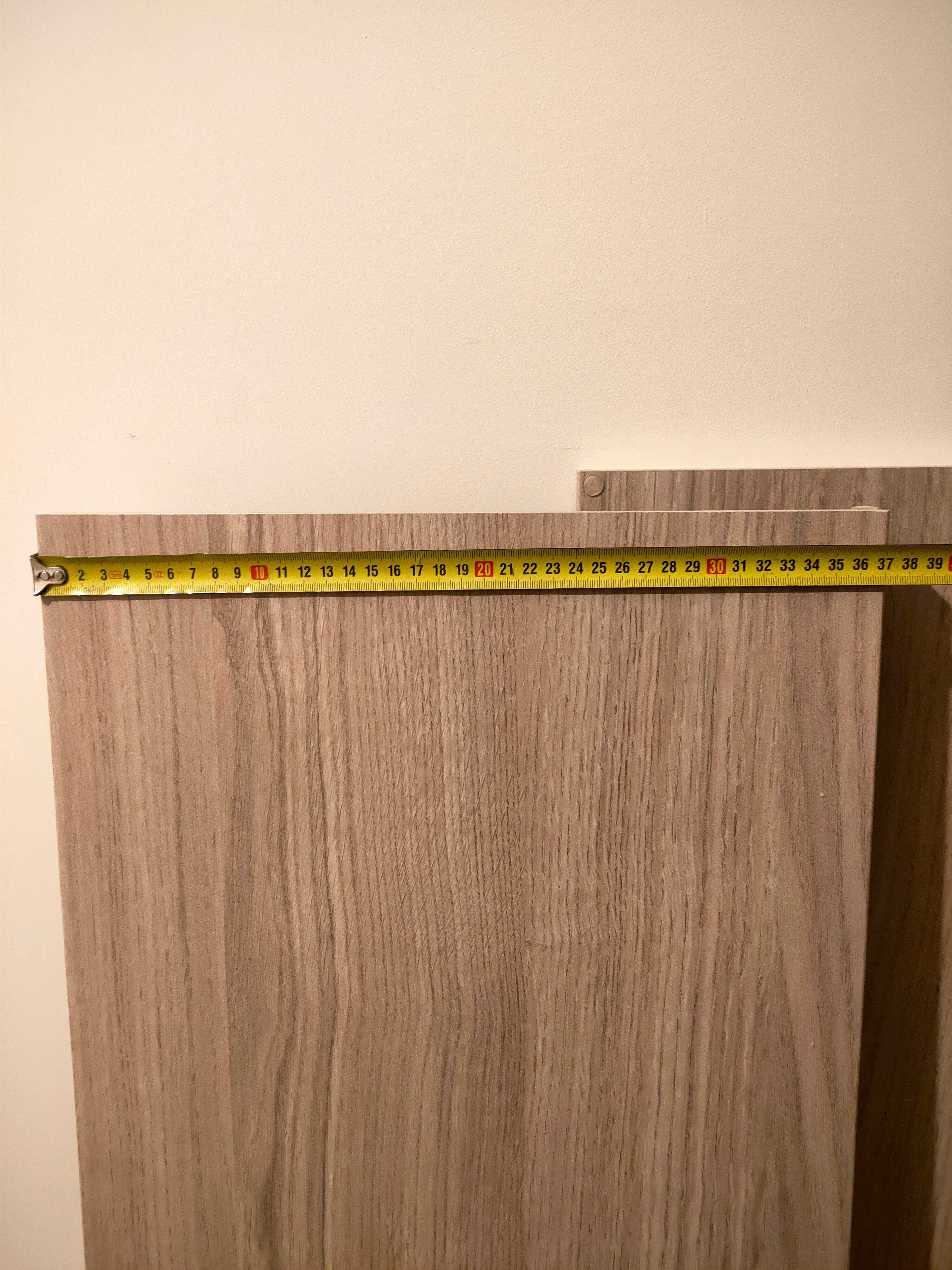 Drzwi do korpusu 37,5 x 75 cm GoodHome Atomia dąb 2x sztuki