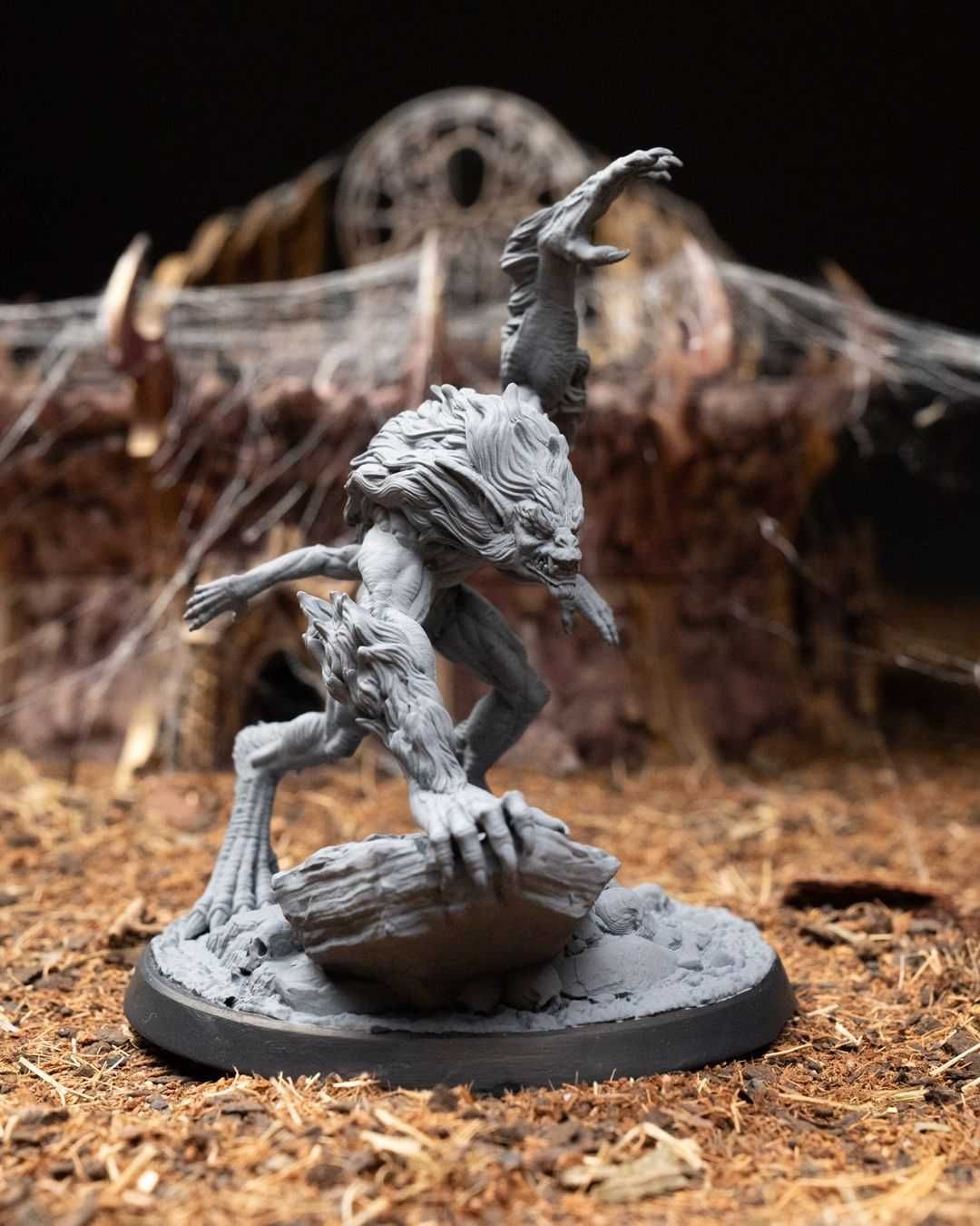 Demongloth Awatar Zniszczenia Figurka 32mm 14K zgodna z DnD RPG Pathfi