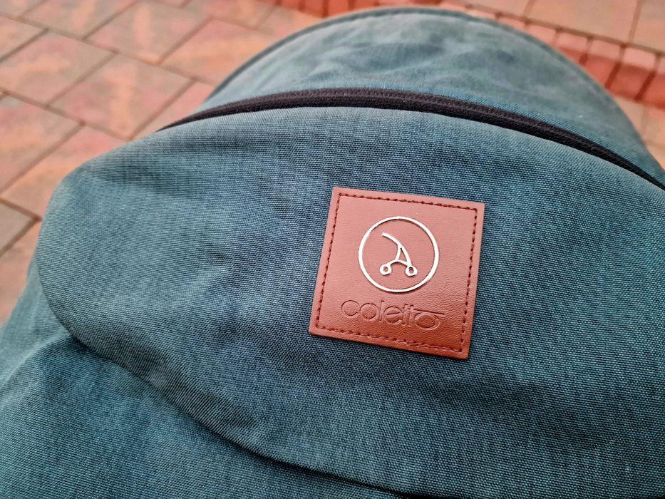 Wózek spacerowy spacerówka Coletto 23kg zielony